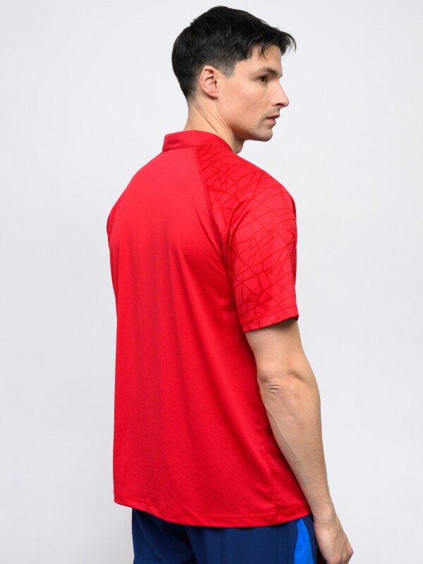REMERA POLO ORYN Nacional Hombre Rojo