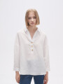 Blusa Kansas Blanco