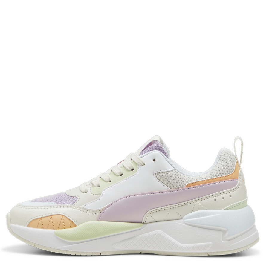 Championes de Mujer Puma X-Ray 2 Square Violeta Uva - Gris - Blanco