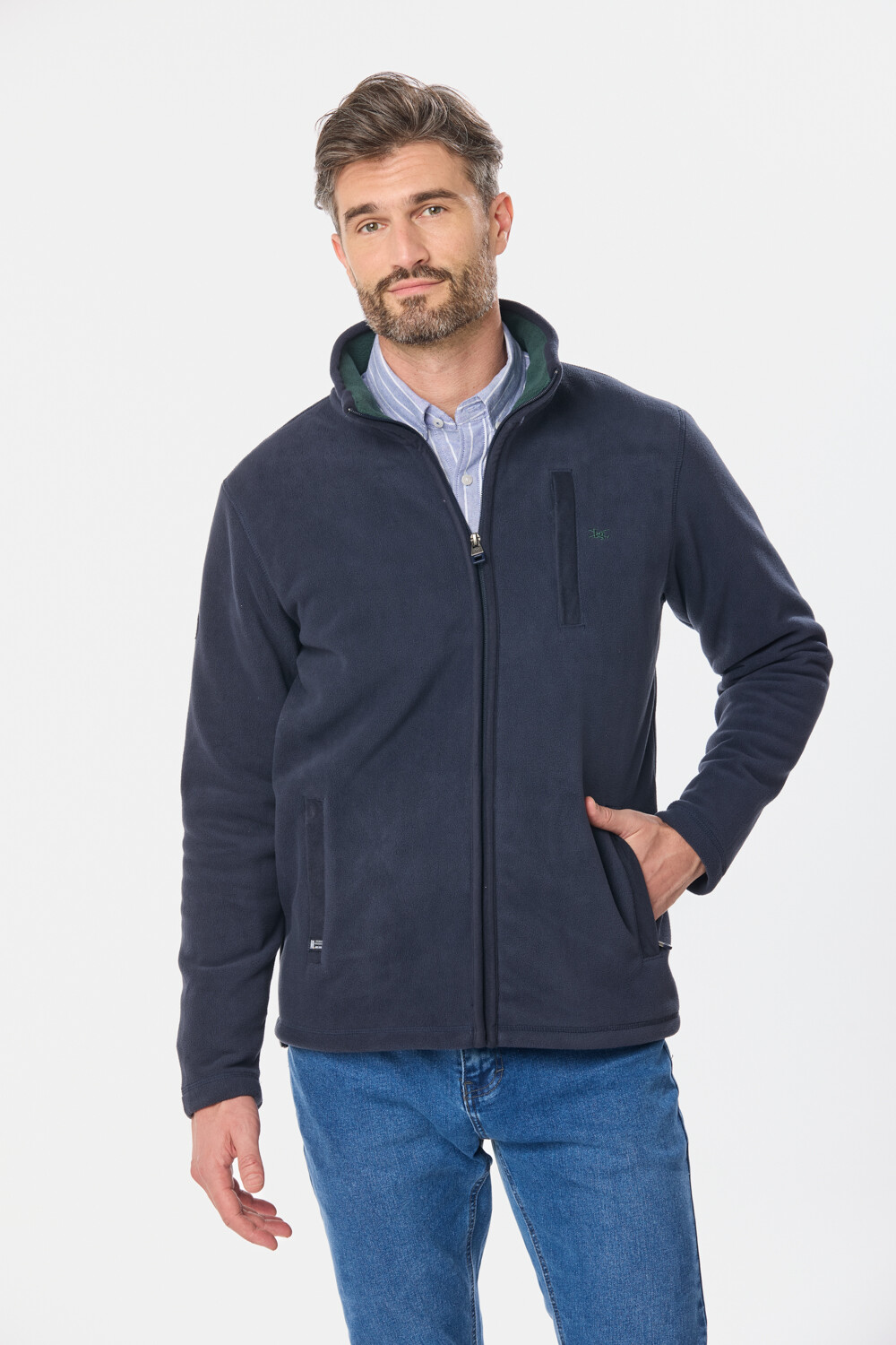 CAMPERA POLAR DE ABRIGO Azul