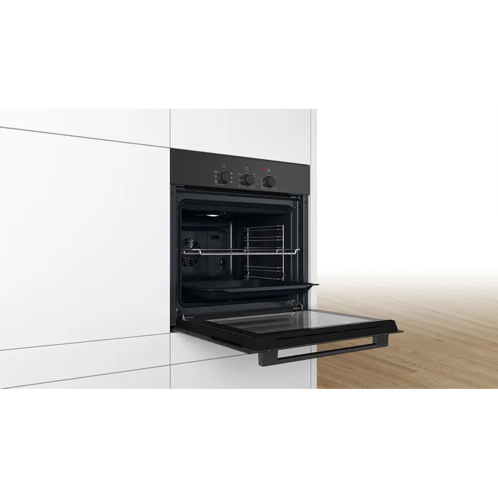 Horno de empotrar Bosch HBF011BA2 Multifunción Negro Horno de empotrar Bosch HBF011BA2 Multifunción Negro
