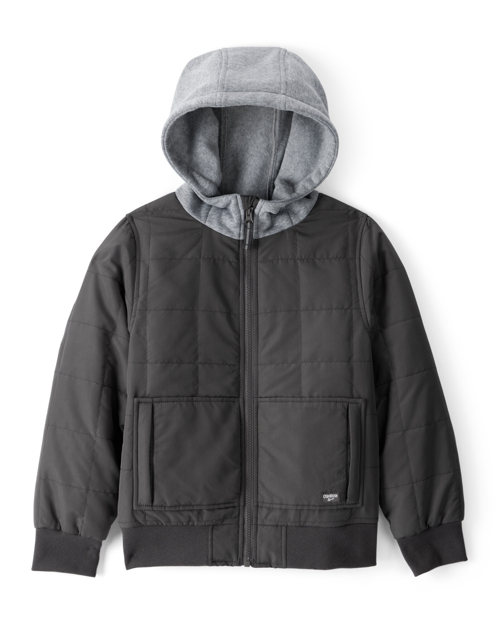 Campera bomber resistente al agua, negra Sin color