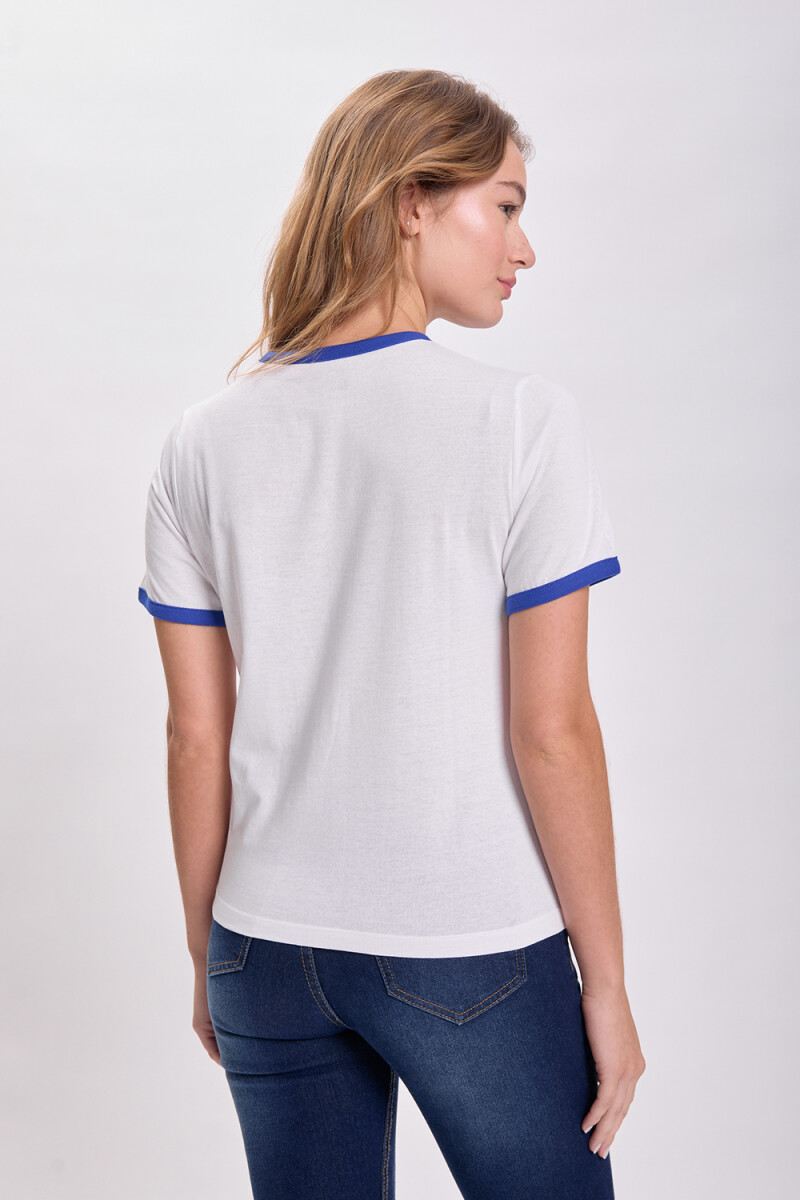 Remera estampa Blanco