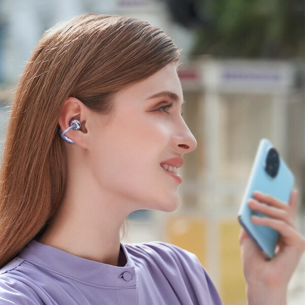 Auriculares Honor Choice Earbuds Clip True VIOLETA