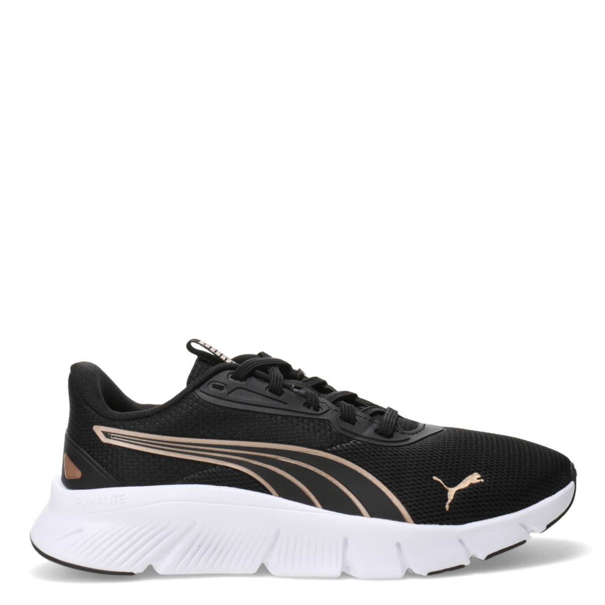 Championes de Mujer Puma Flex Focus Lite Modern Puma - Negro - Dorado 