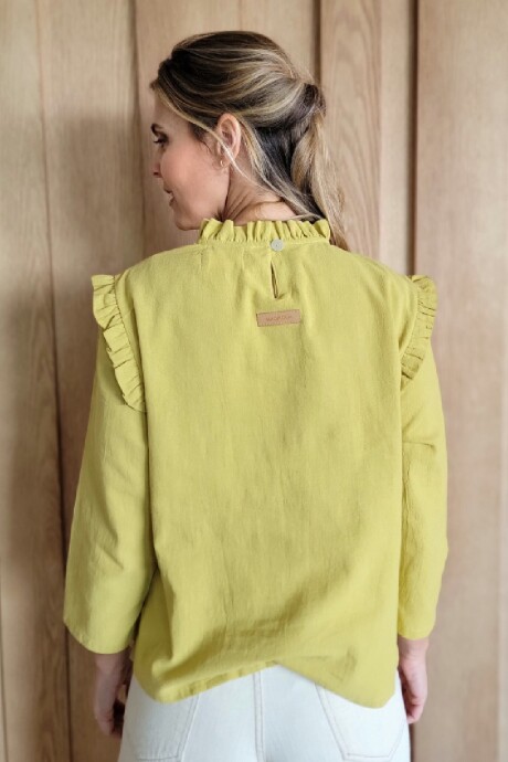 Blusa Jazmín Pistacho