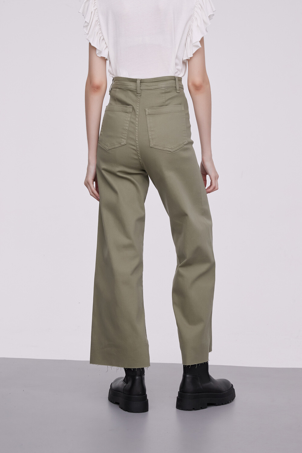 Pantalon Balton Verde Seco