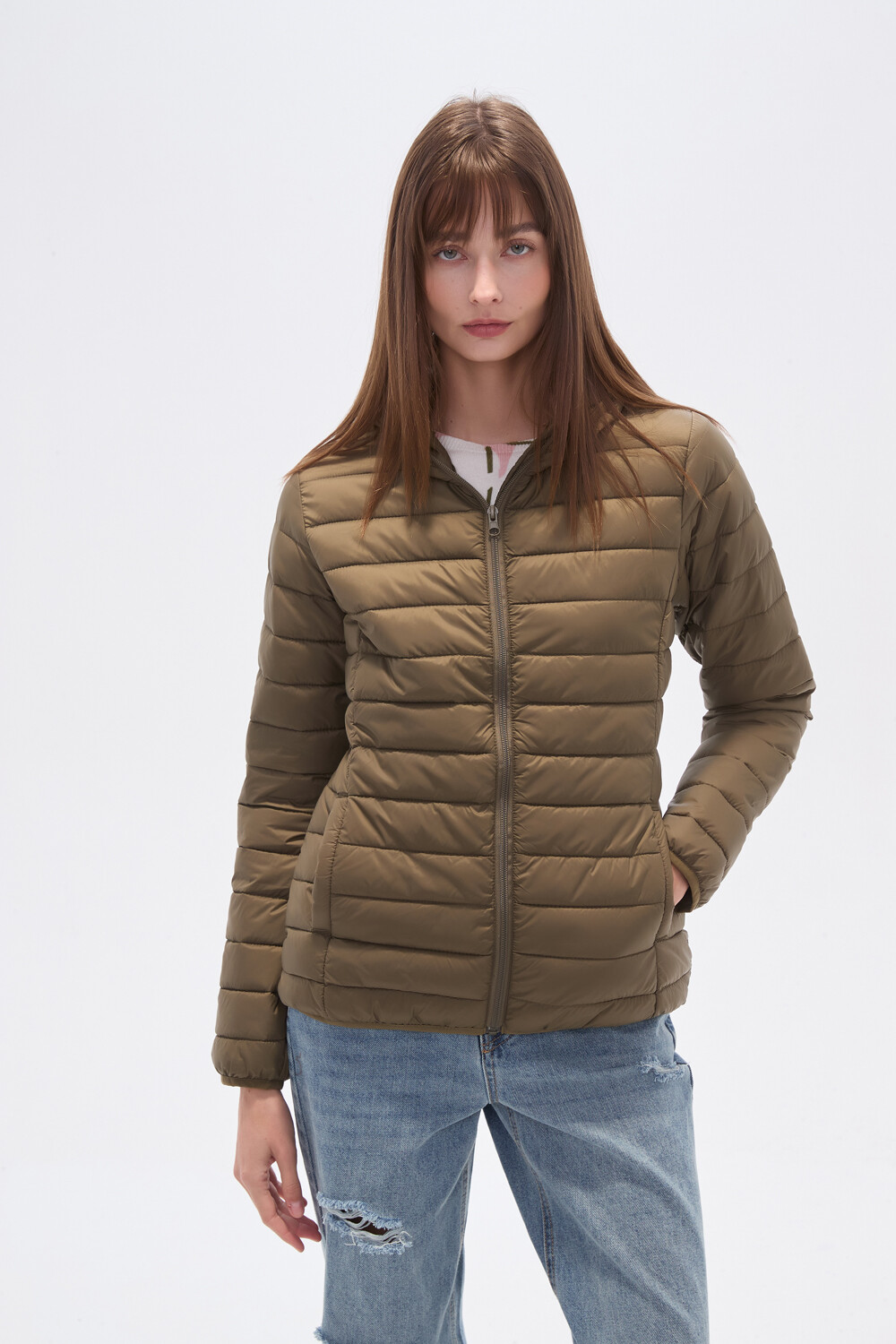 Campera Lenox Verde Oliva Oscuro