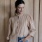 Camisa Carlotta 2.0 Lino Raya Camel