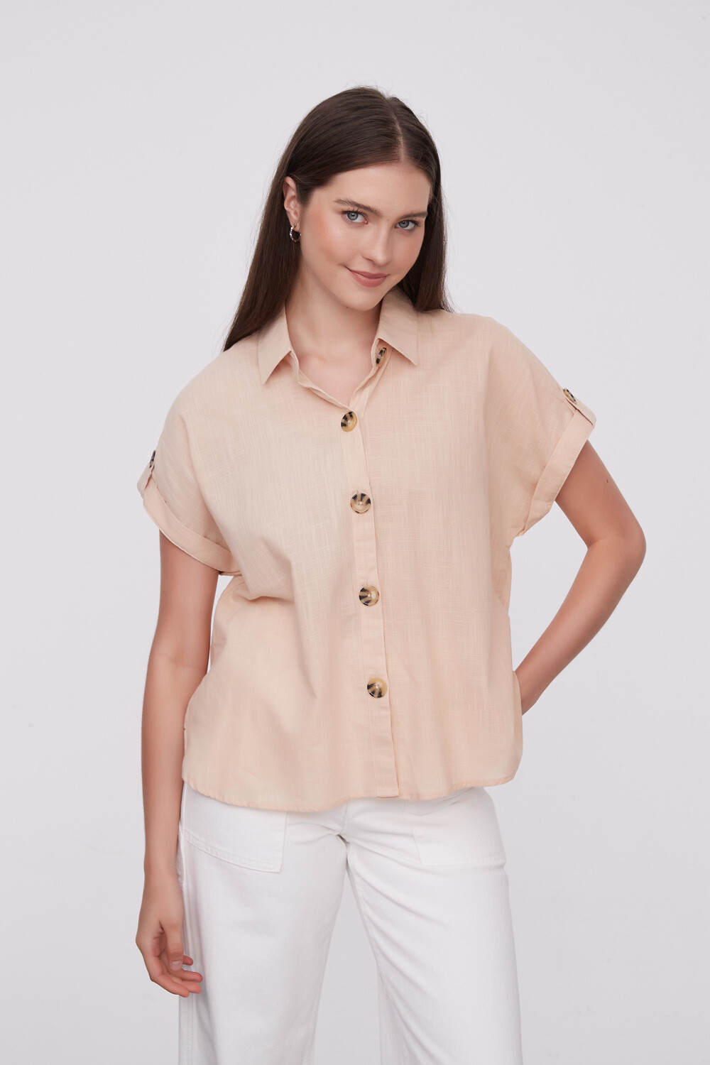 Camisa Taif Beige