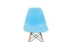 Silla DKR Base - En Madera - Infantil Celeste