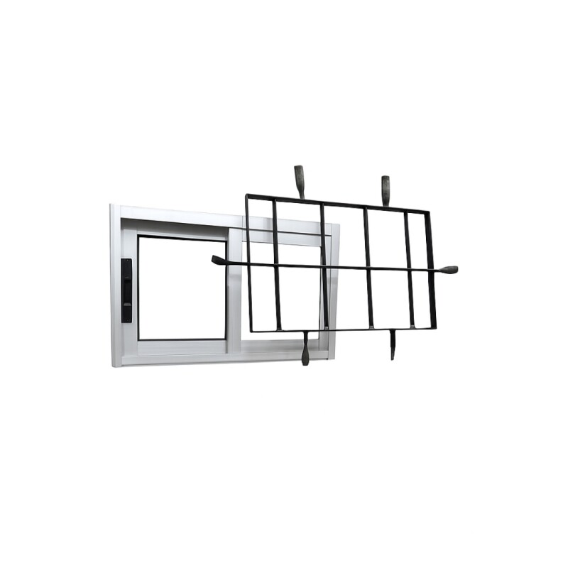 Promo Ventana de Aluminio + reja 60X40
