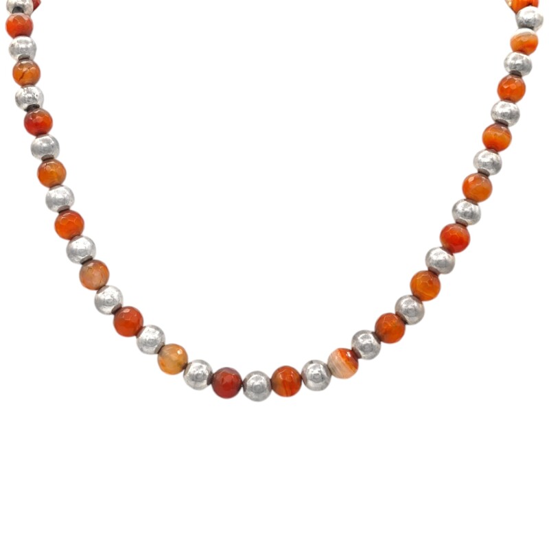 Conjunto cuentas de Ágata - Plata 925 - Piedra Ágata - CJ3089 Conpiedra