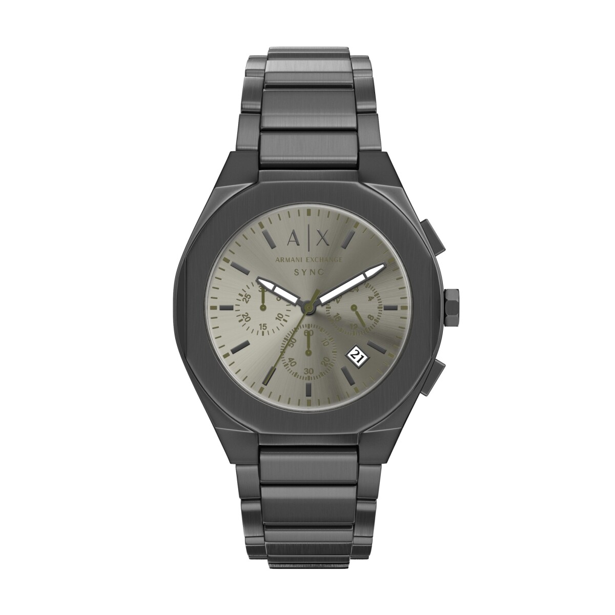 Reloj ARMANI EXCHANGE BANKS Acero Gris Esfera 42mm 