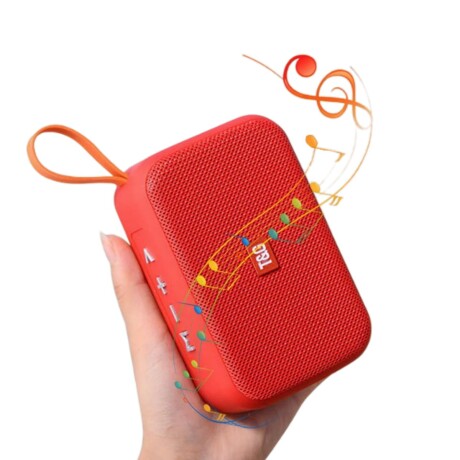 PARLANTE PORTÁTIL BLUETOOTH TG506 SIMIL GO3 ROJO PARLANTE PORTÁTIL BLUETOOTH TG506 SIMIL GO3 ROJO