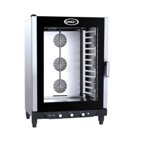 Horno Eléctrico Manual Chef Lux 12 Bandejas GN 1/1 Horno Eléctrico Manual Chef Lux 12 Bandejas GN 1/1