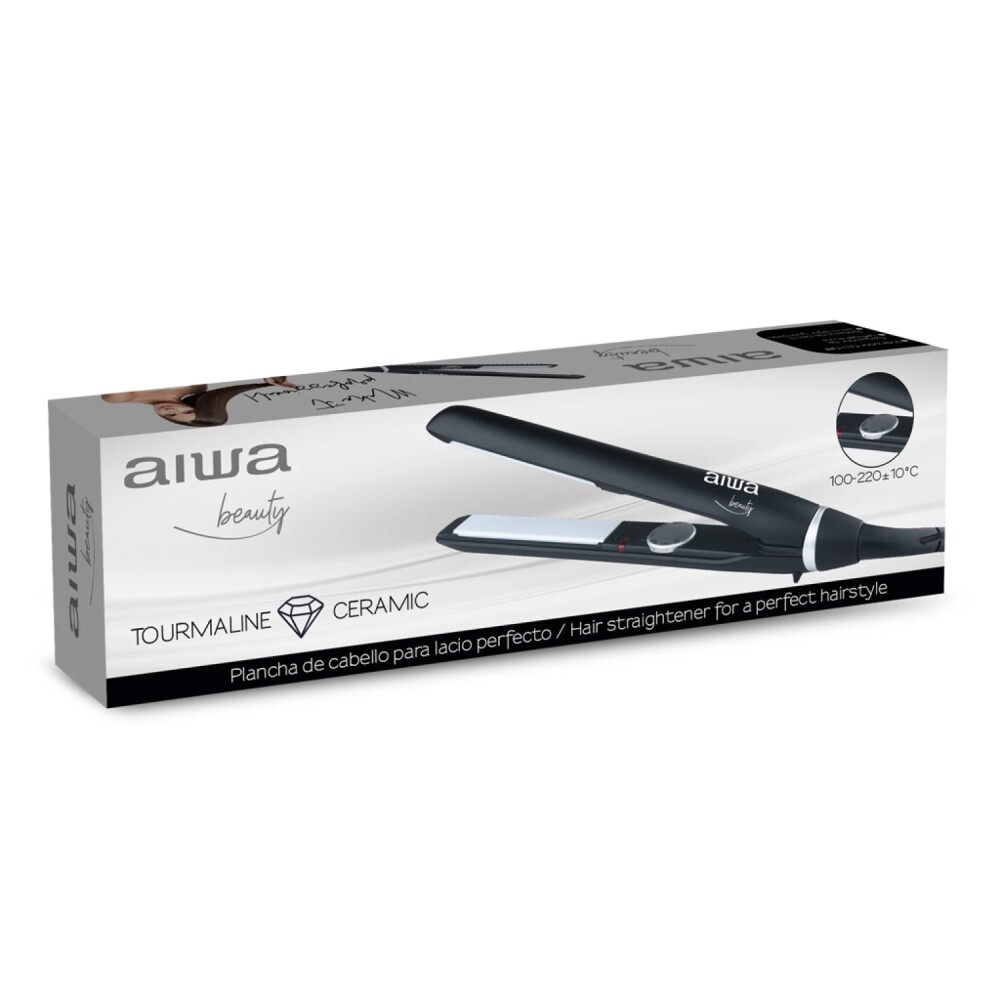 Plancha de Cabello Aiwa AW-TP0125 Cerámica (AW-TP0125) AIWA - PLANCHA CABELLO CONTR.TEMP REV.CERAMICO(CH)
