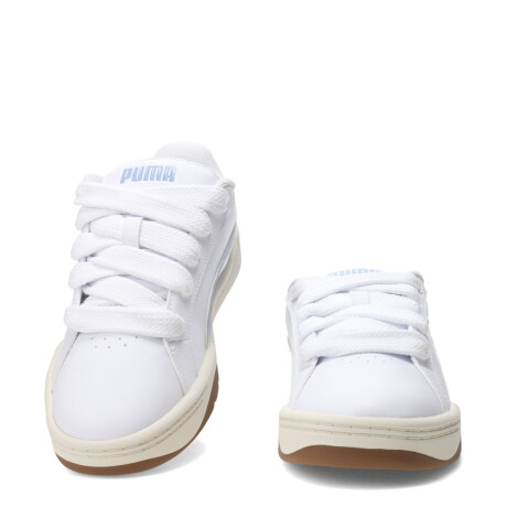 Championes de Niños Puma Park Lifestyle Easy Junior Blanco - Celeste