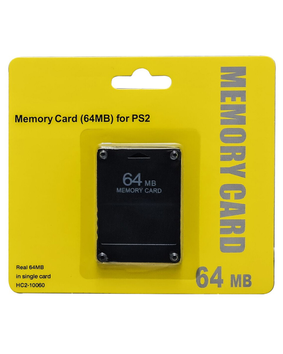 Memory Card 64mb compatible con Playstation 2 
