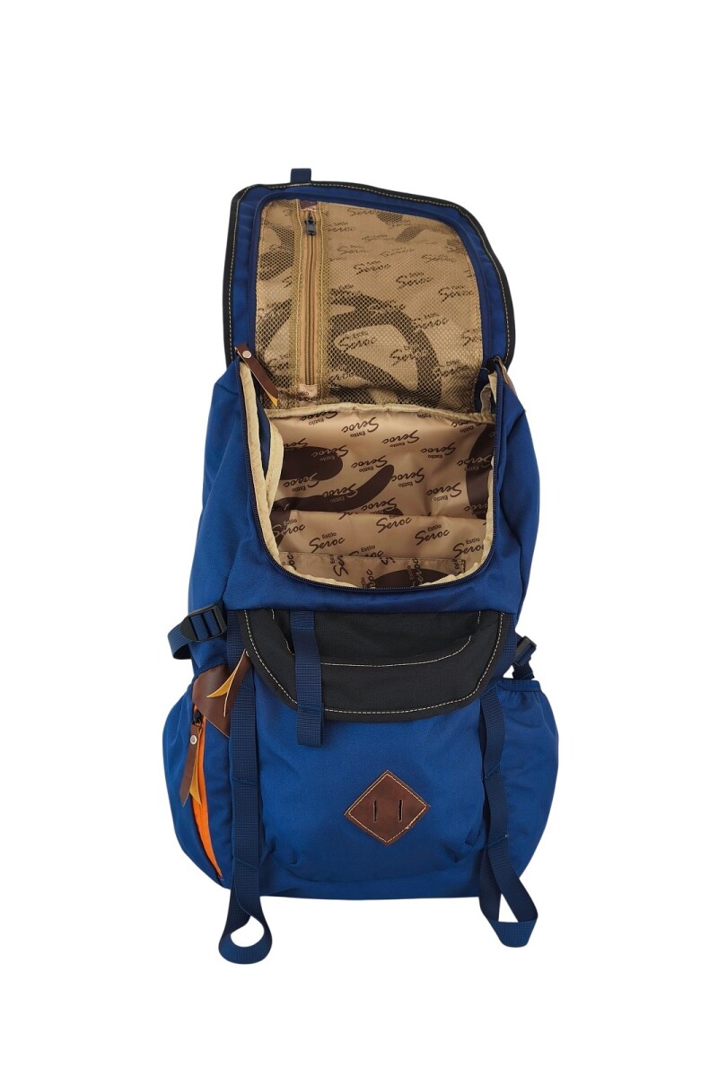 Mochila grande para viaje Azul