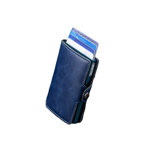 Billetera Baleine Kansas Zipper Original Navy Billetera Baleine Kansas Zipper Original Navy