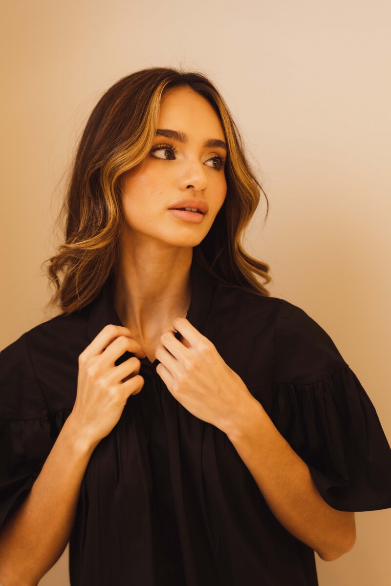 CAMISA AUDREY NOIR CAMISA AUDREY NOIR