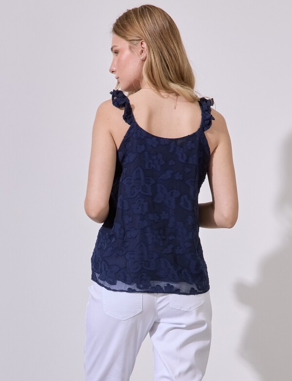 Blusa Gasa Labrada AZUL