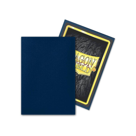 Dragon Shield: 60 Japanese Size Card Sleeves - Matte Midnight Blue Dragon Shield: 60 Japanese Size Card Sleeves - Matte Midnight Blue