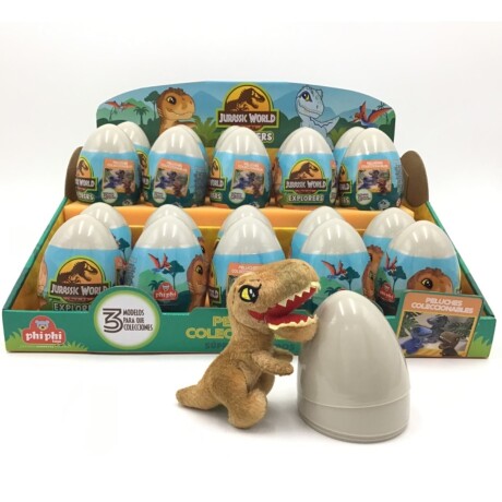 Peluche en Huevo Phi Phi Toys Jurassic World Dino 10 CM 001