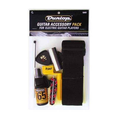 JIM DUNLOP ELEC. PACK W/STRAP-LokStrap-PICKS-CAPO-FRANELA JIM DUNLOP ELEC. PACK W/STRAP-LokStrap-PICKS-CAPO-FRANELA