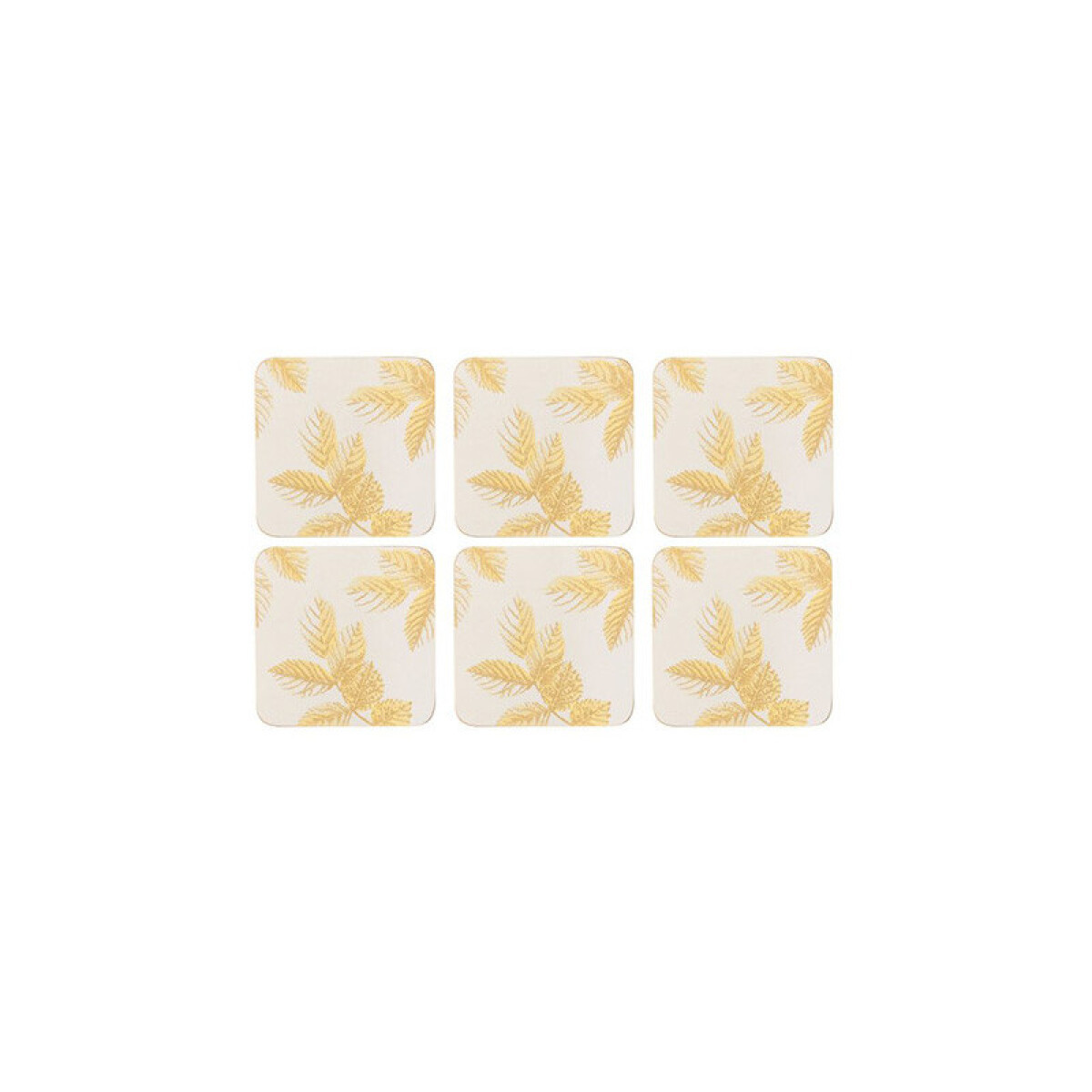 PORTMEIRION S MILLER GRIS CLARO POSAVASOS SET x 6 