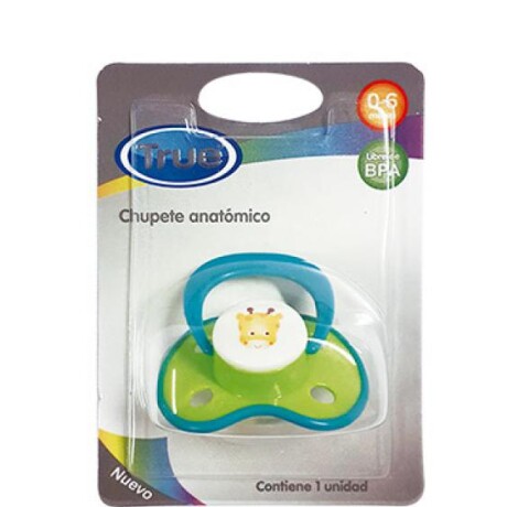 Chupete True Anatómico N°1 0-6 Meses Chupete True Anatómico N°1 0-6 Meses