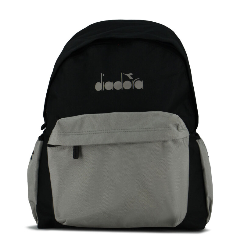 Diadora Mochila High School / Negro-gris Negro-gris