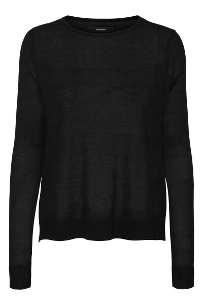 Sweater Nova Ligero Tejido Black
