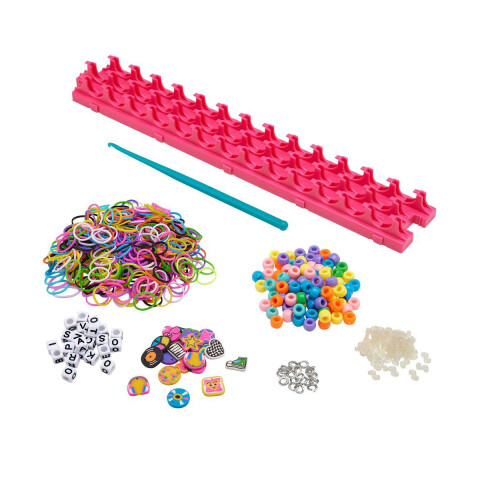 Kit de Pulseras Elásticas para Tejer My Look Lexibook U