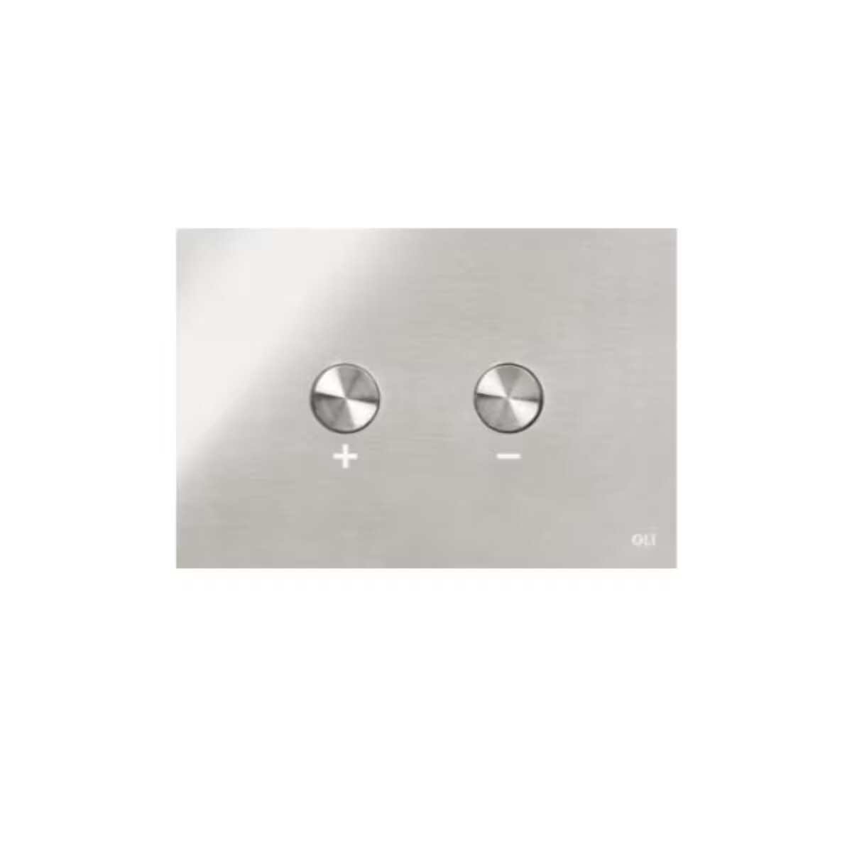 Placa Pulsador Blink Inox Pulido Oli 