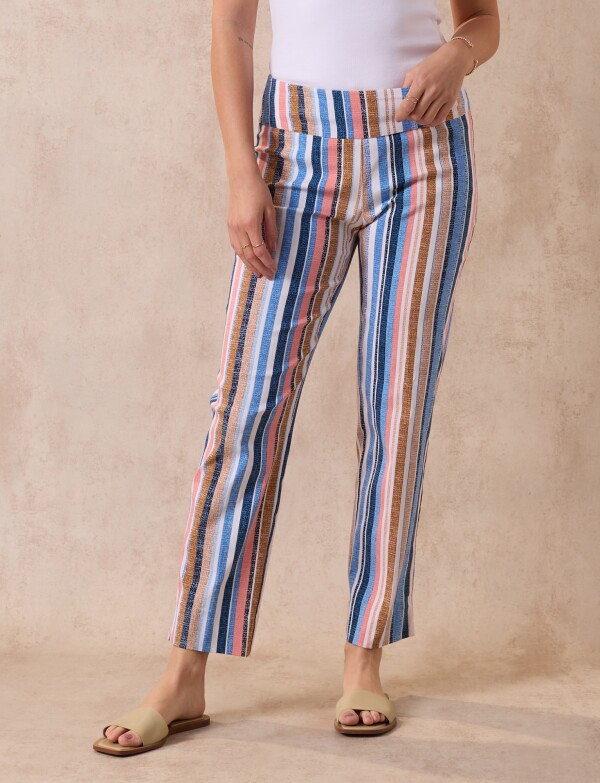 Pantalon Print CRUDO/MULTI
