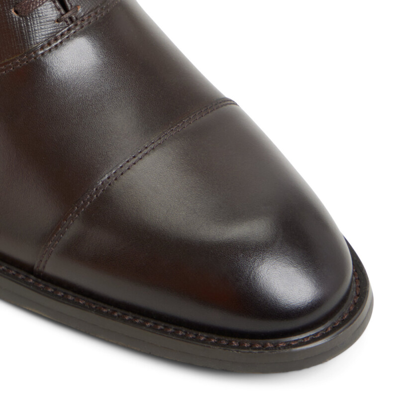 REECE BLACK LEATHER COGNAC