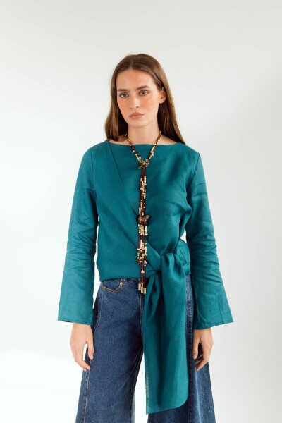 BLUSA LIBELULA Petroleo