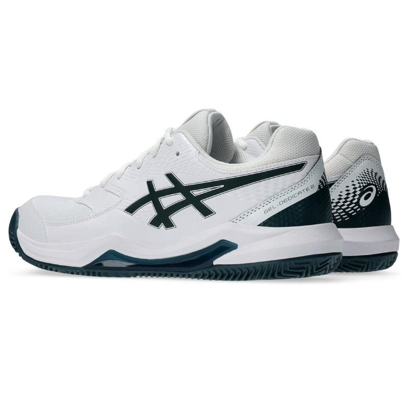 Zapatillas Tenis Gel-Dedicate 8 Hombre White/saxon Green