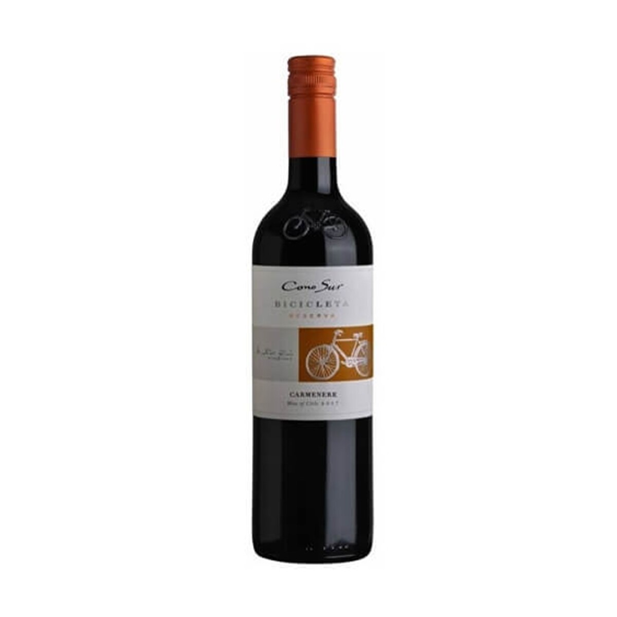 Botella de Vino Conosur Bicicleta Carmenere 2019 750ML 