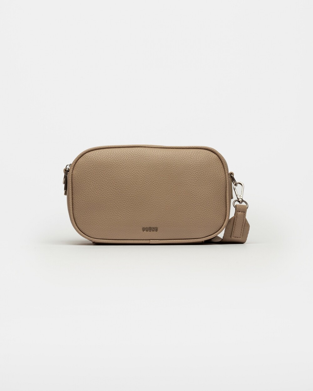 Bandolera Adisa En Efecto Cuero Taupe