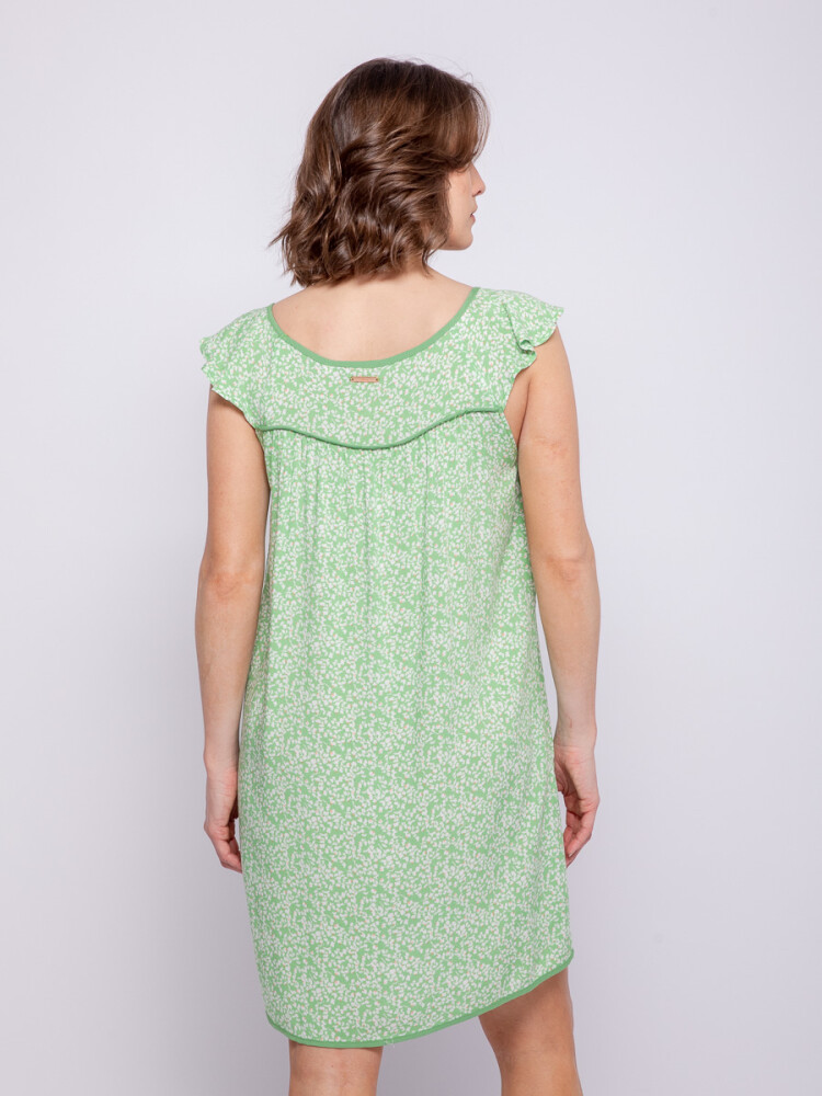 VESTIDO LENA Verde Manzana