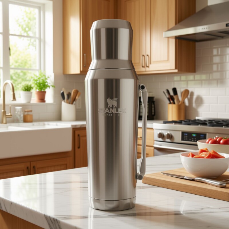 Termo y Mate 2 en 1 Stanley Mate System 2.0 1.2L Acero