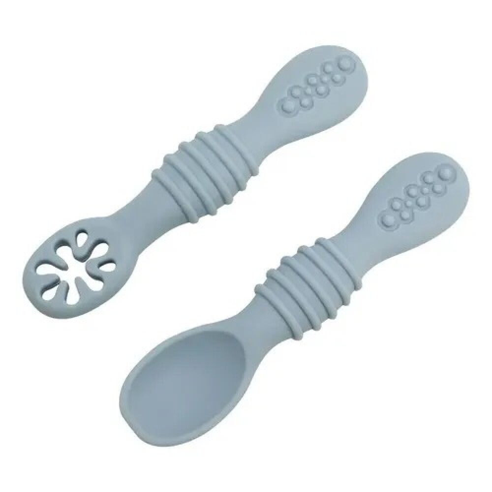 Set cubiertos BLW silicona Set cubiertos BLW silicona