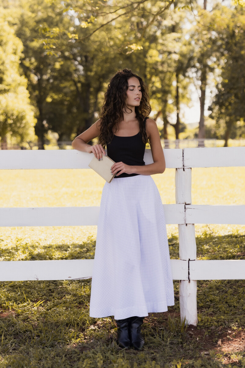 Vestido Gianna B&W Cuadrille Vestido Gianna B&W Cuadrille
