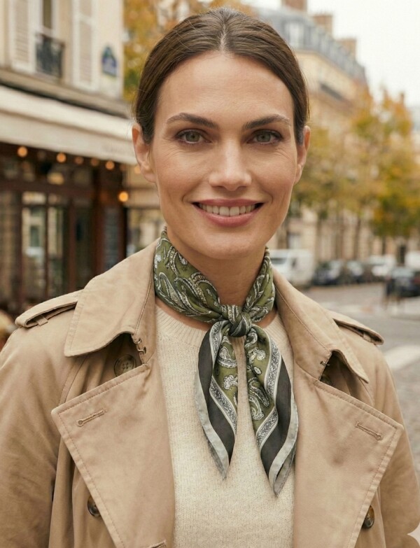 Bandana Arabescos MULTI/GRIS