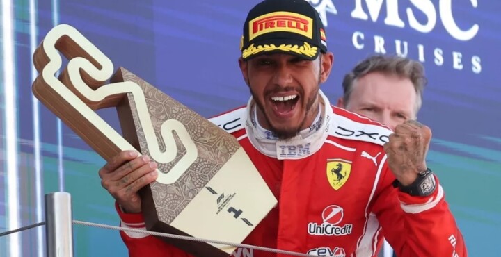 Lewis Hamilton consigue su primera victoria con Ferrari en Barcelona