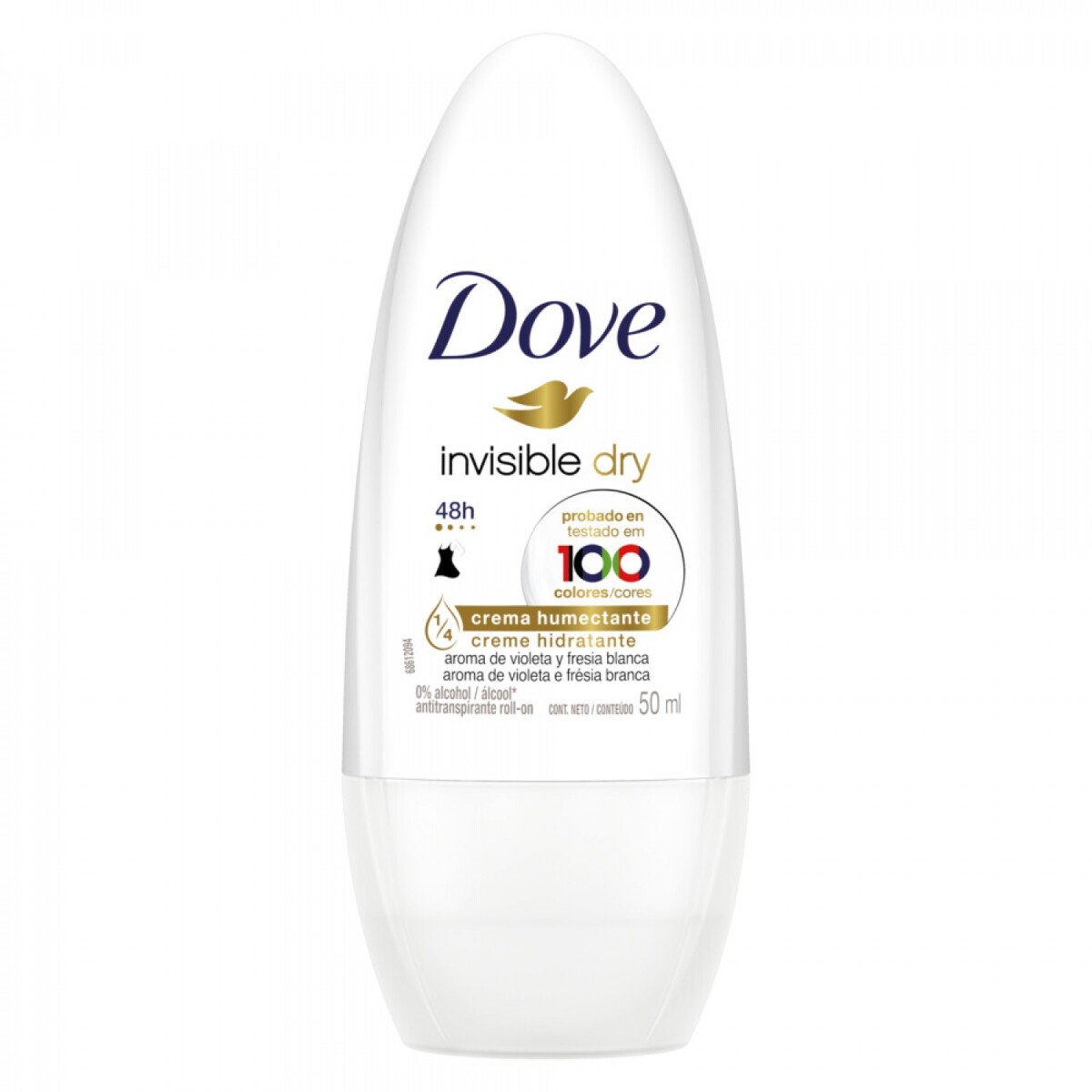 Desodorante Dove Roll On Invisible 50ml 