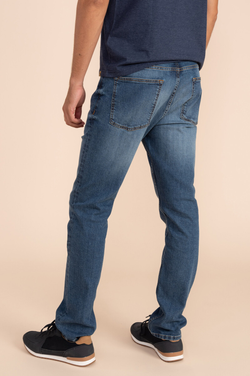 Pantalón de Jean Slim Azul